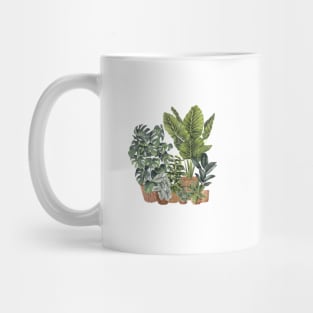 House Plants Illustration 13 Mug